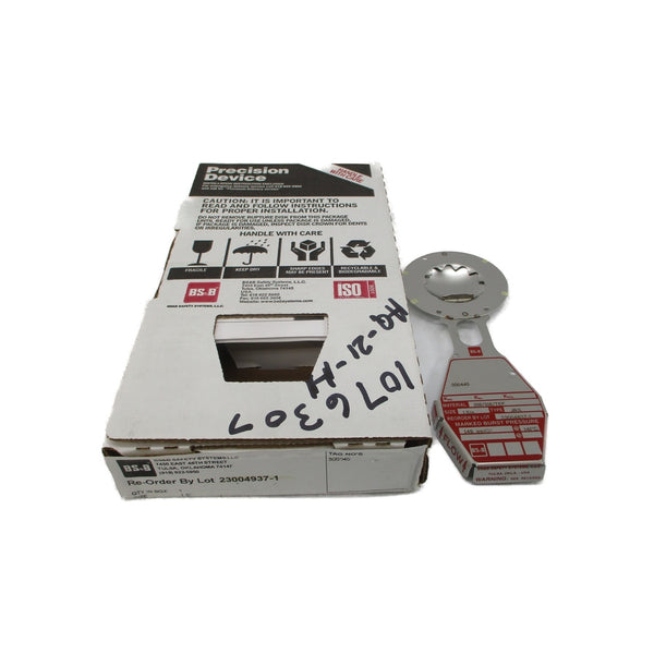 BS&B SAFETY SYSTEMS JRS 300445 149PSI 141'C 1.5" NSMP