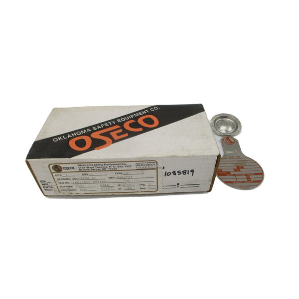 OSECO V-3732-01 PSF-D04848 120/103PSI 22/80'C 1" NSMP