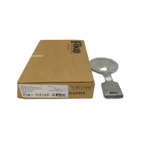 FIKE SRL PSE-D9145A 106.38/100.00PSI 72/262'F 3" NSMP