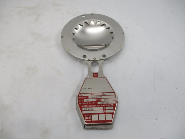 BS&B SAFETY SYSTEMS JRS 0300484 24PSI 72'F 3" NSMP