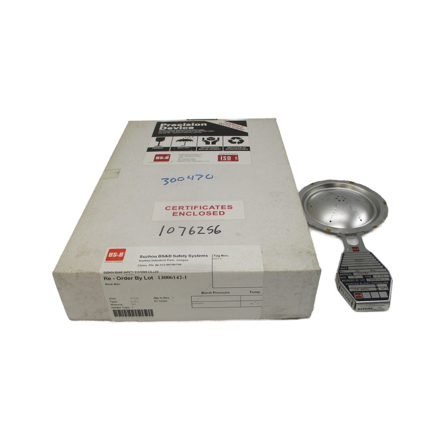BS&B SAFETY SYSTEMS D(L) 300470 15.6PSI 64'C 3" NSMP