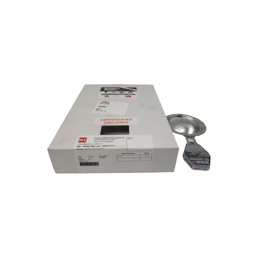 BS&B SAFETY SYSTEMS DV(L) 300473 59.5PSI 72'F 3" NSMP