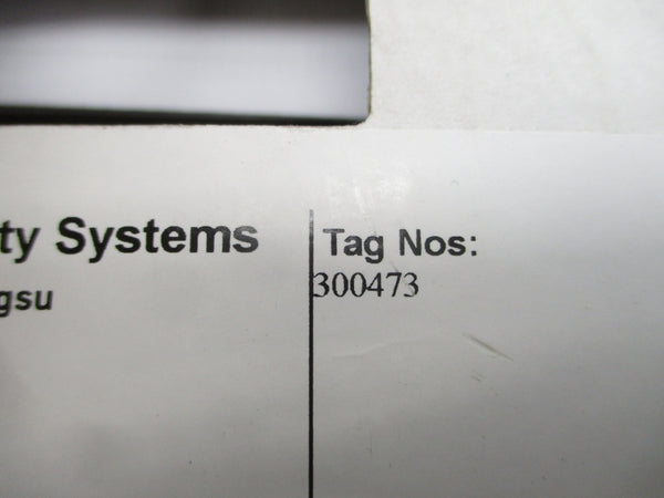 BS&B SAFETY SYSTEMS DV(L) 300473 59.5PSI 72'F 3" NSMP