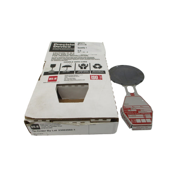 BS&B SAFETY SYSTEMS S90 300465 107PSI 655'F 2" NSMP