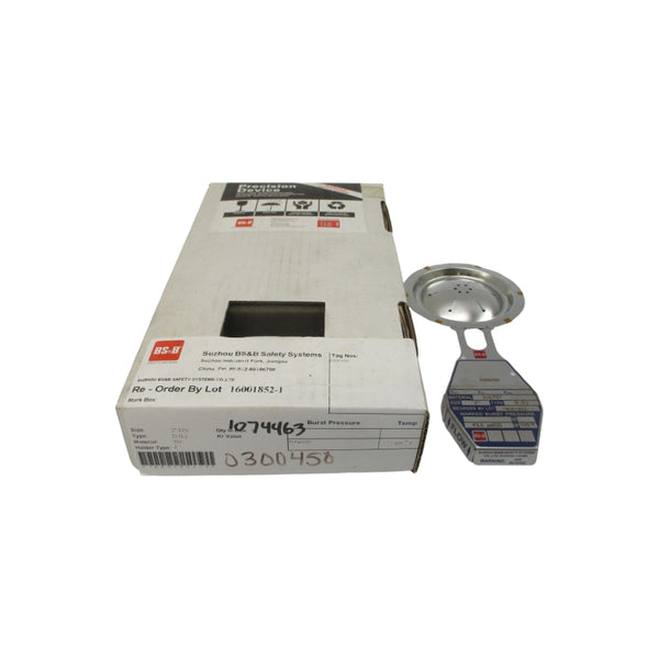 BS&B SAFETY SYSTEMS D(L) 0300450 43.0PSI 105'F 2" NSMP