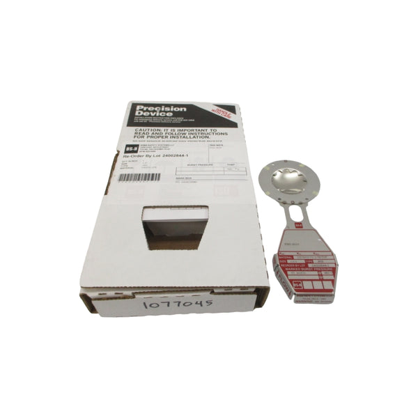 BS&B SAFETY SYSTEMS JRS PSD-2625 95PSI 165'C 1.5" NSMP