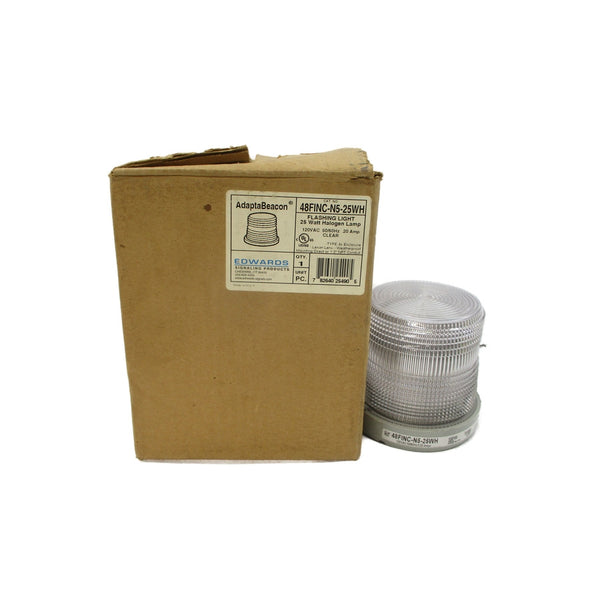 EDWARDS SIGNALING 48FINC-N5-25WH 120VAC 0.20A NSMP