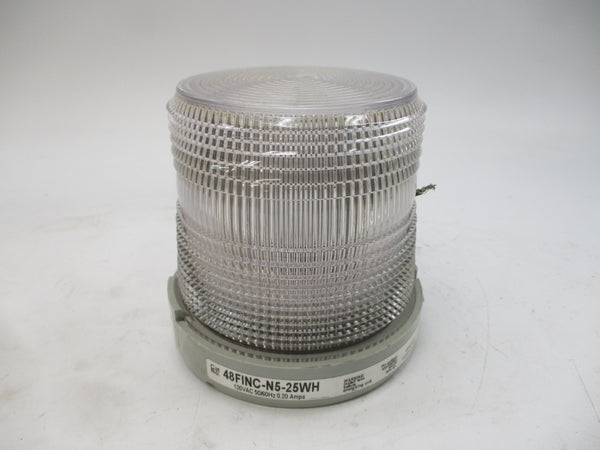 EDWARDS SIGNALING 48FINC-N5-25WH 120VAC 0.20A NSMP