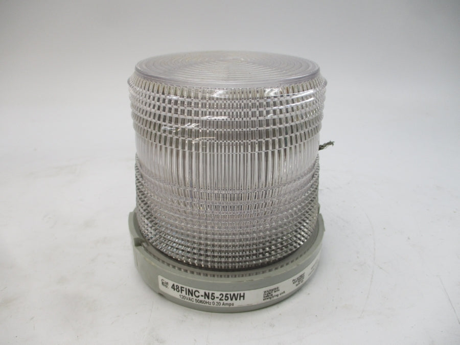 EDWARDS SIGNALING 48FINC-N5-25WH 120VAC 0.20A NSMP