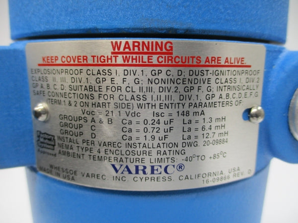 VAREC 4200 N42002A1 48VDC NSMP