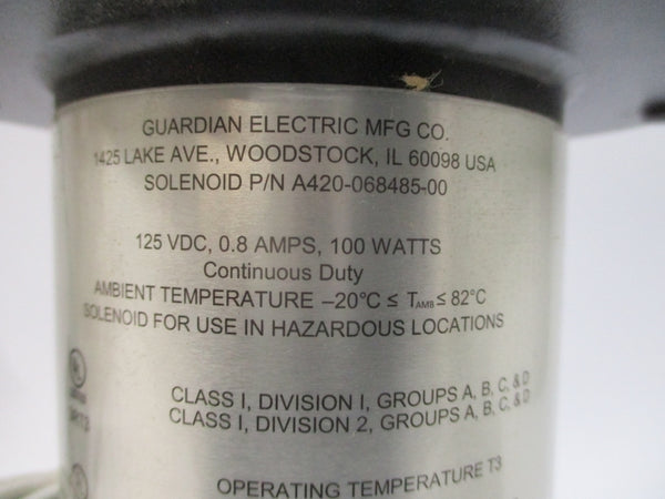 GENERAL ELECTRIC 114A8218-34 533 110VDC 160PSI REV. J NSNP