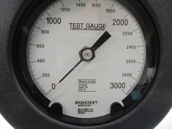 ASHCROFT 45-1082-PS-02L-3000# 0-3000PSI 4-1/2" NSMP