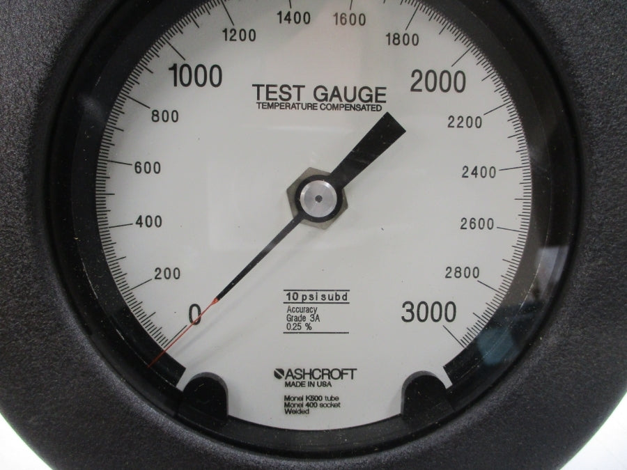 ASHCROFT 45-1082-PS-02L-3000# 0-3000PSI 4-1/2" NSMP