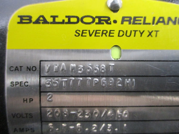 BALDOR VWAM3558T 35T777P692H1 208-230/460V 6.7-6.2/3.1A NSNP