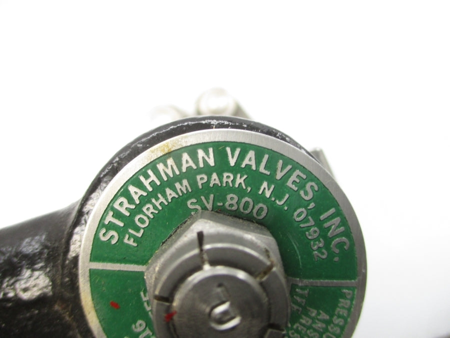STRAHMAN VALVES SV-800 600PSI NSNP