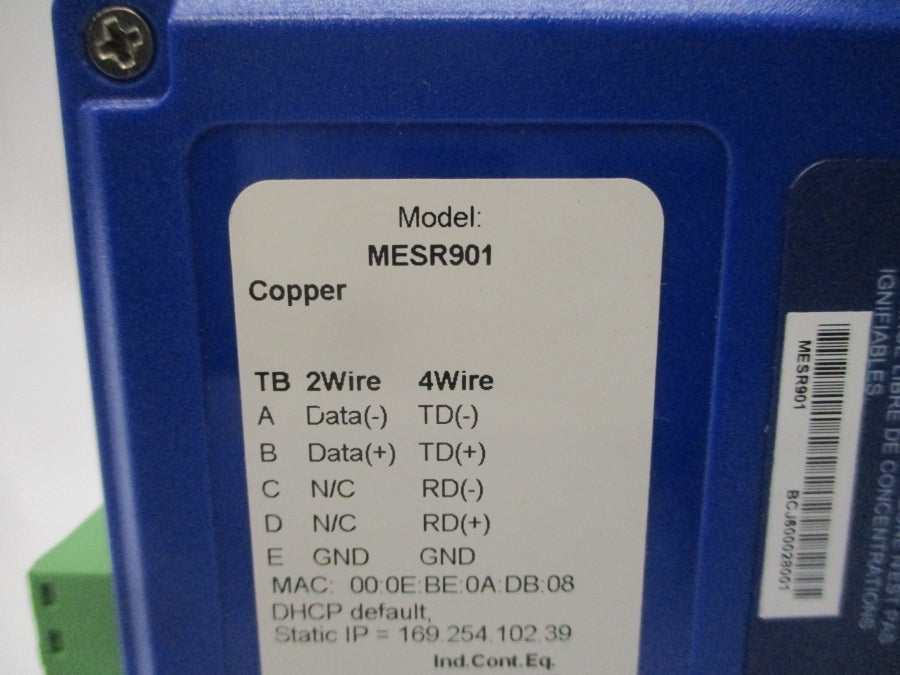 ADVANTECH BB-MESR901 MESR901 10-58VDC NSMP