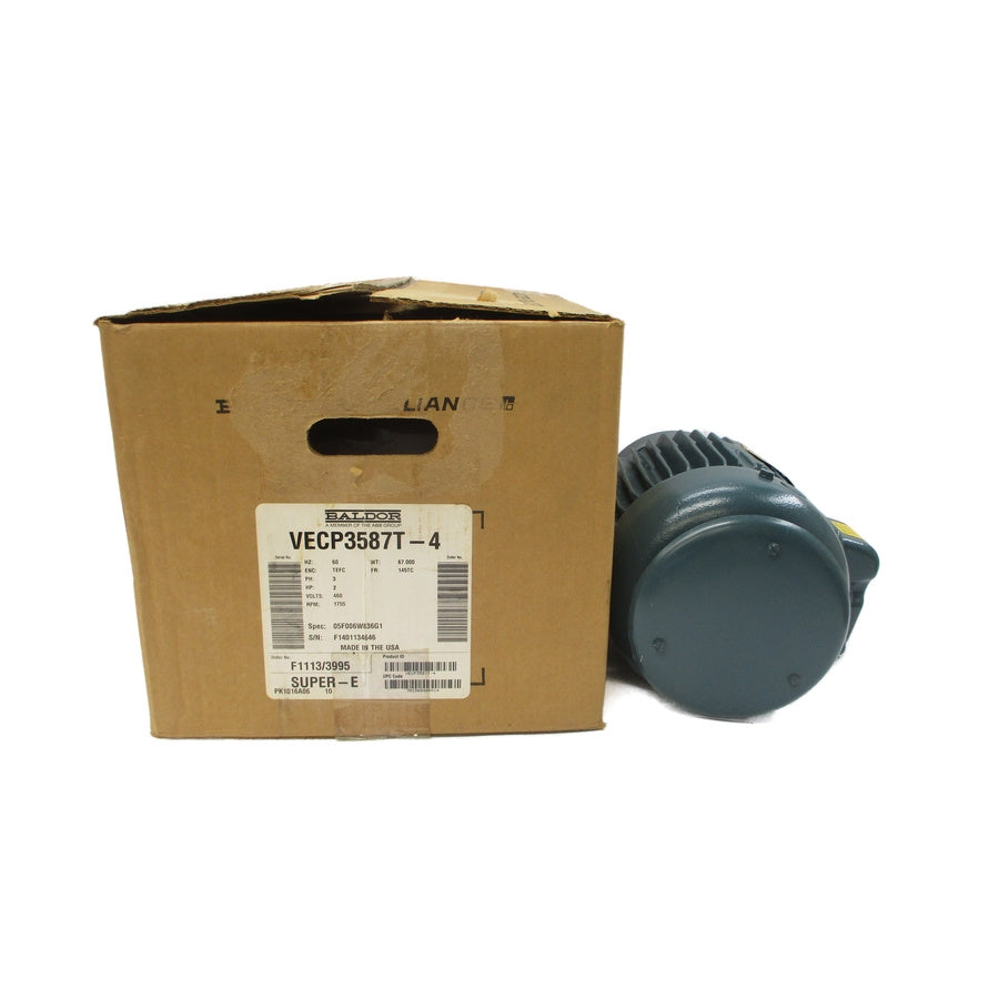 BALDOR VECP3587T-4 05F006W836G1 460V 2.8A NSMP