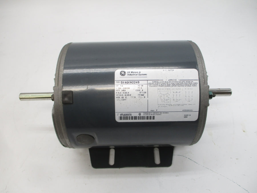GENERAL ELECTRIC 5K46KN2249 208-230/460V 5.0-4.8/2.4A NSMP