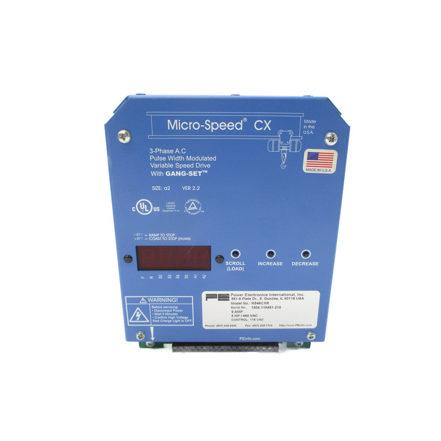 POWER ELECTRONICS M546CXR 460VAC 9A NSNP