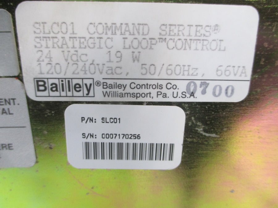 BAILEY CONTROLS SLC01 120/240VAC NSNP