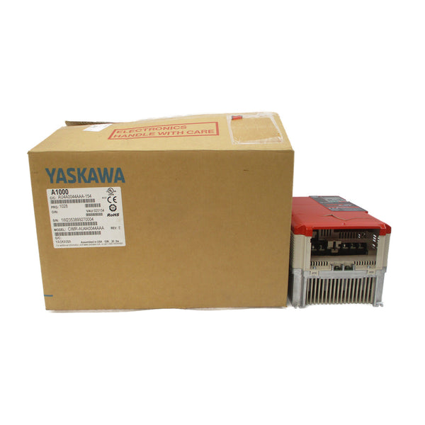 YASKAWA CIMR-AU4A0044AAA 380-480VAC 52/44A REV. E (AS PICTURED) NSMP