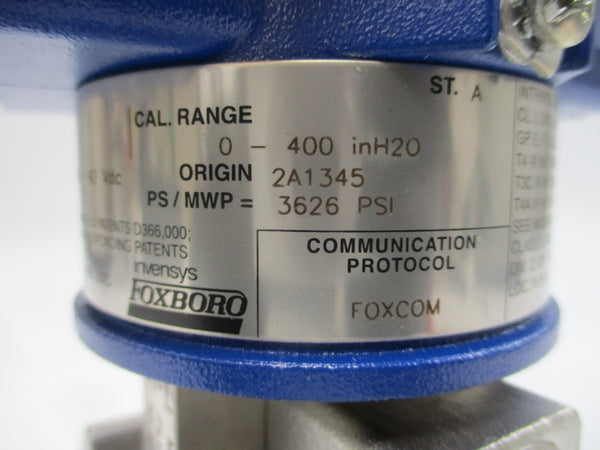 FOXBORO IDP10-D22C21F-M1L1 12.5-42VDC 3626PSI NSNP