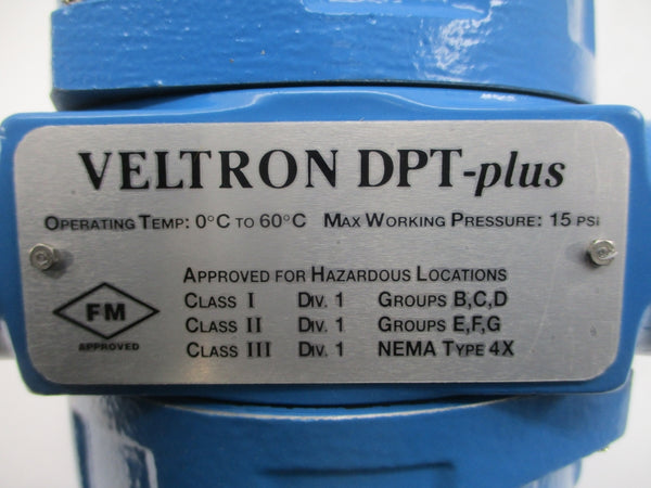 AIR MOTOR VELTRON DPT-PLUS 86780 24VAC/DC 15PSI NSNP