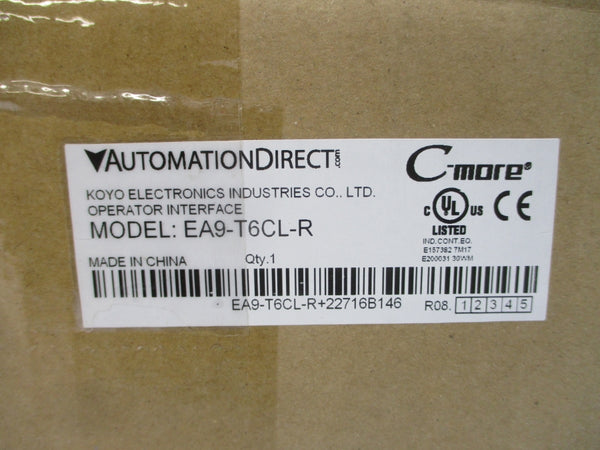 AUTOMATION DIRECT EA9-T6CL-R EA9-T6CL-R+22716B146 12-24V NSMP