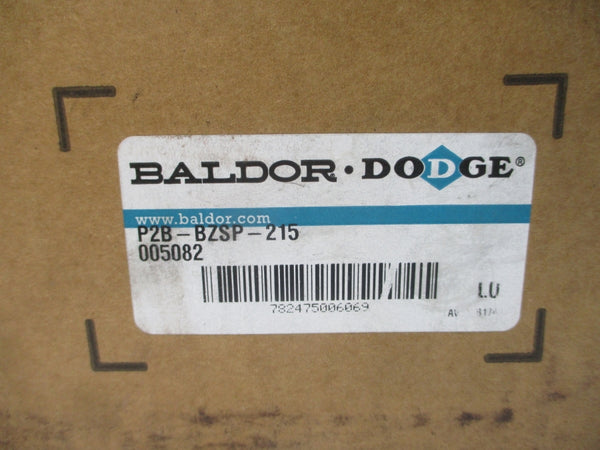 BALDOR 005082 P2B-BZSP-215 NSFS