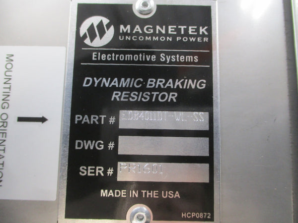 MAGNETEK EDB4011DT-WL-SS NSMP