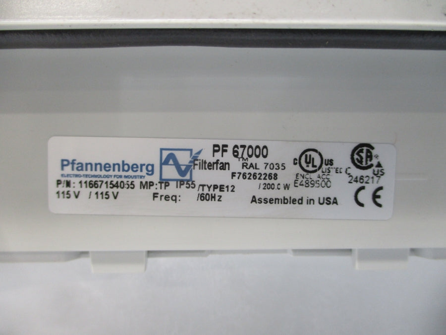 PFANNENBERG 11667154055 PF67000 115V NSNP