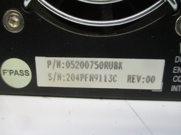 BEST POWER FORTRESS 750 05200750RU8X 110-120VAC 7.5A REV. 00 UNMP