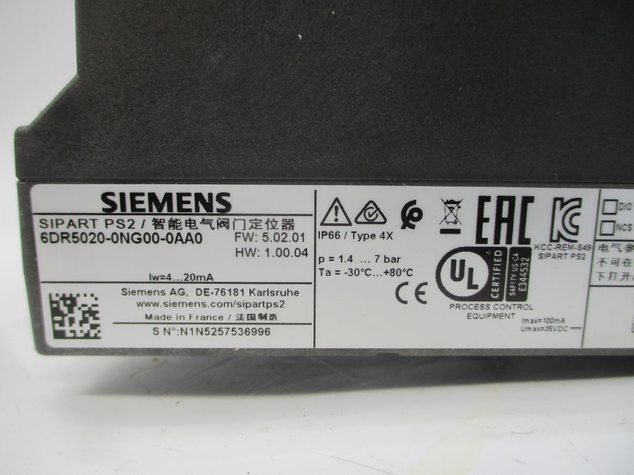 SIEMENS 6DR5020-0NG00-0AA0 35VDC NSNP