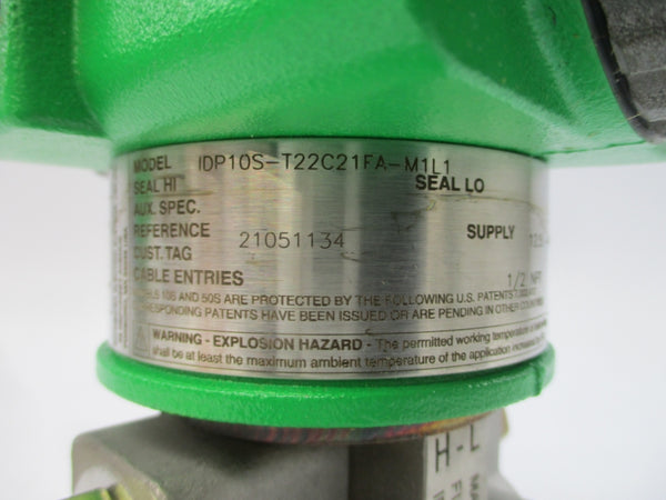 SCHNEIDER ELECTRIC IDP10S-T22C21FA-M1L1 12.5-42VDC 3626PSI NSNP