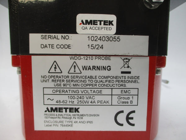 AMETEK WDG-1210 100-240VAC 4A NSNP