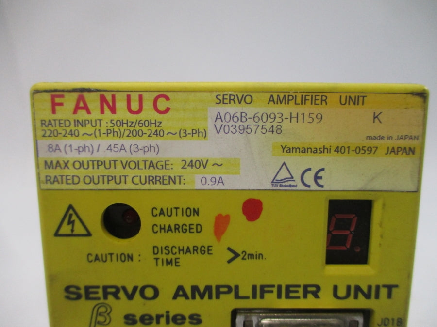 FANUC A06B-6093-H159 200-240V 45A UNMP