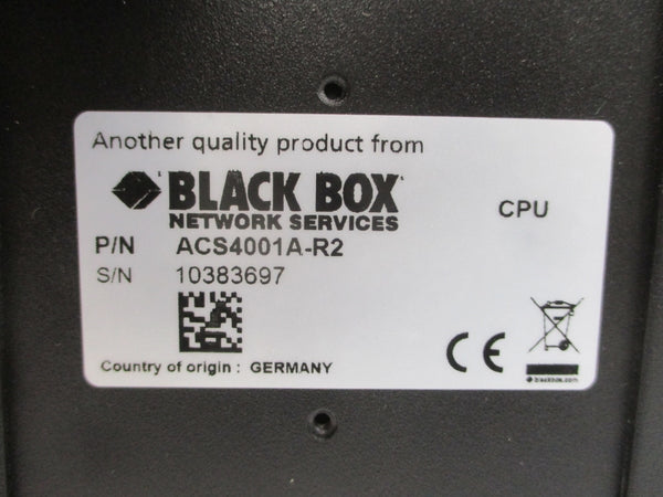 BLACK BOX ACS4001A-R2 5VDC NSMP
