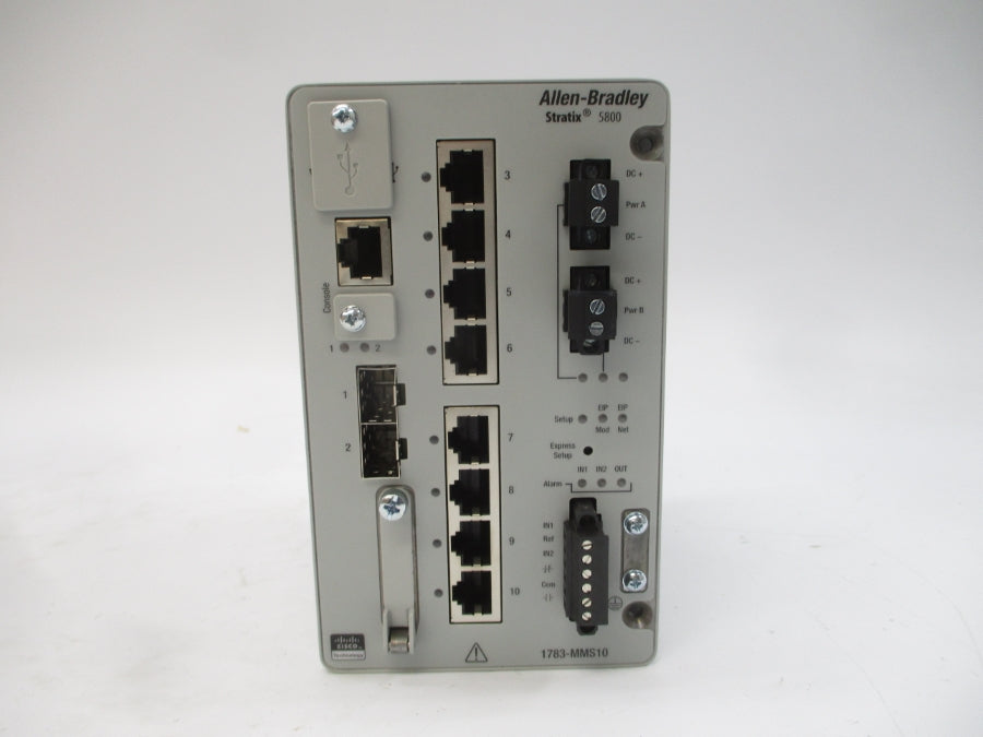 ALLEN BRADLEY 1783-MMS10 SER. B 12-48VDC 4.0A NSMP