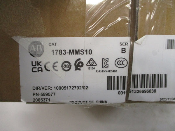 ALLEN BRADLEY 1783-MMS10 SER. B 12-48VDC 4.0A NSMP