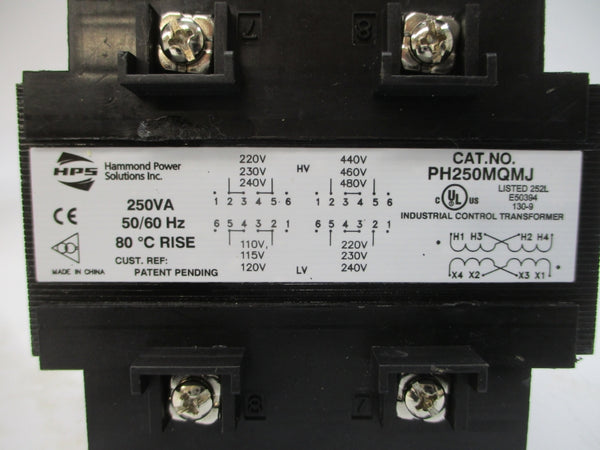 HPS PH250MQMJ 240/480V NSMP