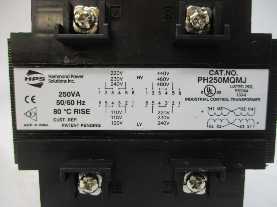 HPS PH250MQMJ 240/480V NSMP