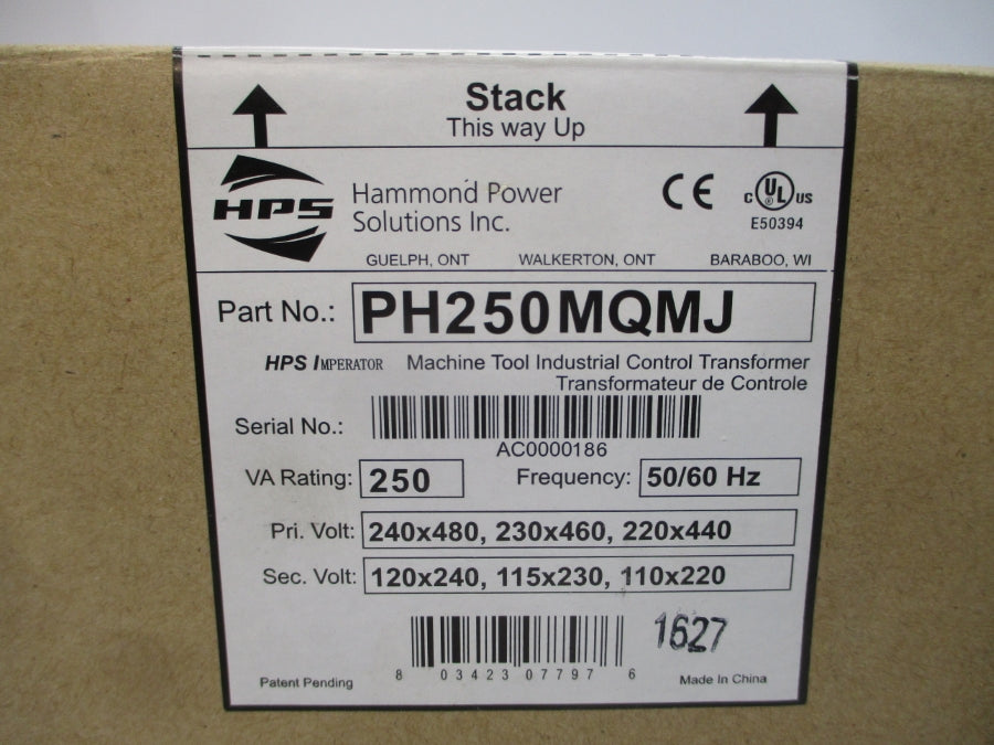 HPS PH250MQMJ 240/480V NSMP