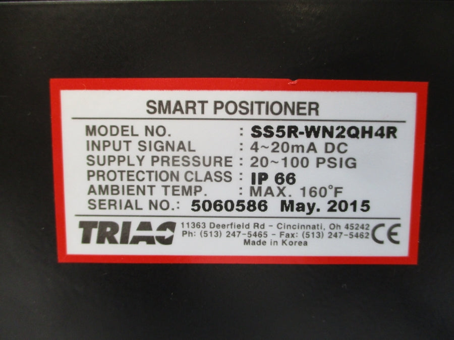 TRIAC SS5R-WN2QH4R 20-100PSI NSMP