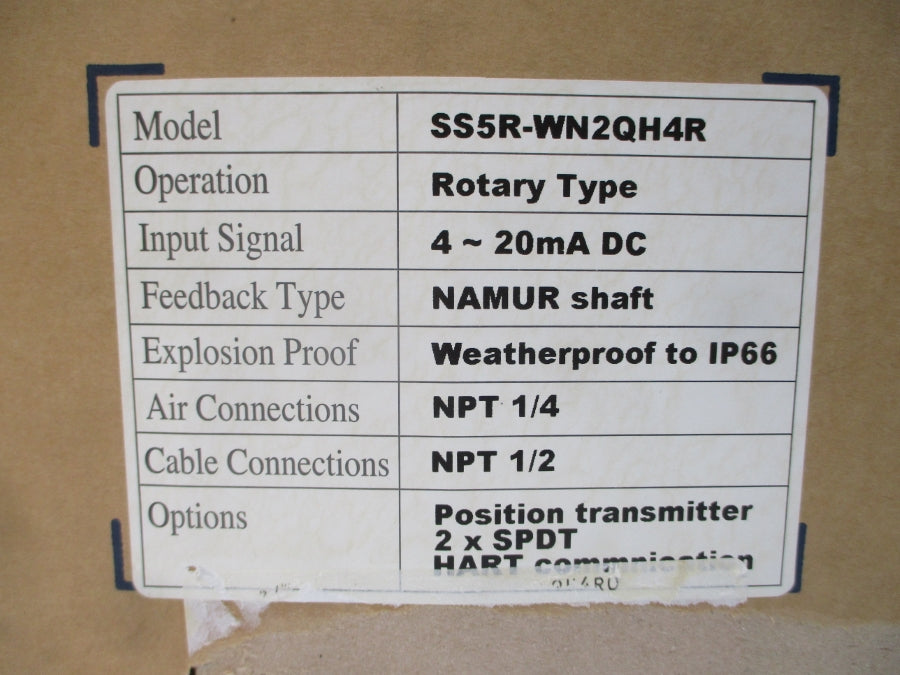 TRIAC SS5R-WN2QH4R 20-100PSI NSMP