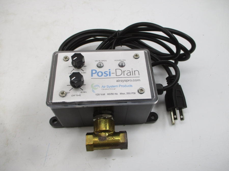 AIR SYSTEM PRODUCTS PD7020 120VAC 200PSI 1/4" NSMP