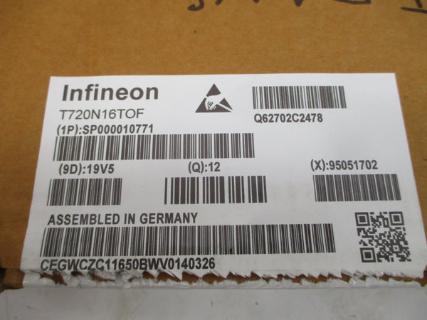 INFINEON T720N16TOF (PKG OF 12) NSMP