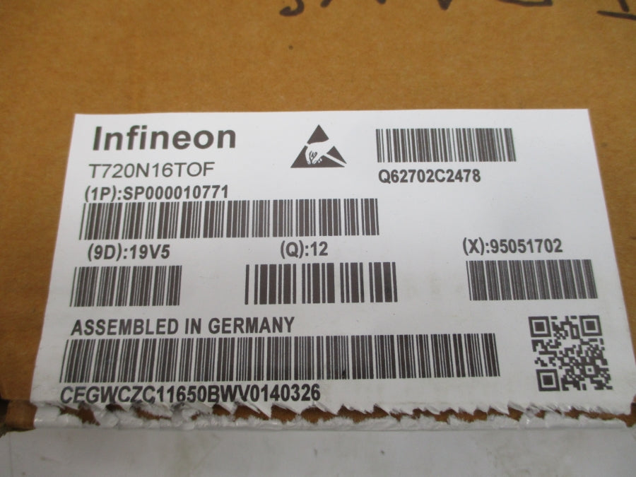 INFINEON T720N16TOF (PKG OF 12) NSMP
