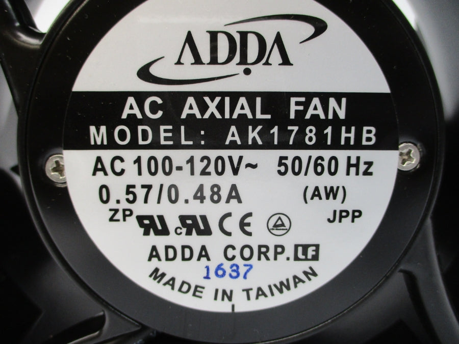 ADDA AK1781HB 100-120VAC 0.57/0.48A NSNP