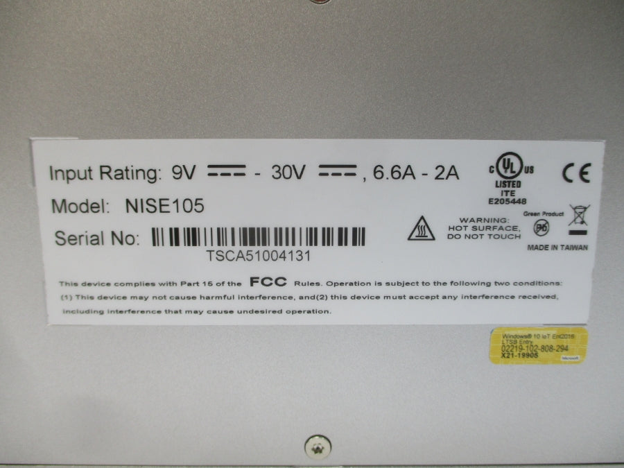 NEXCOM NISE105 9-30V 6.6-2A NSNP