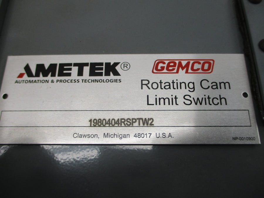 AMETEK GEMCO 1980404RSPTW2 NSNP